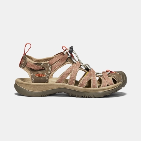 Women's Keen Whisper Hiking Sandals Khaki | CUZ-062938