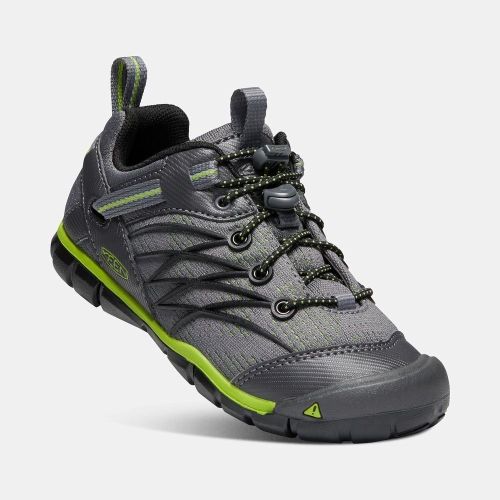 Kids' Keen Chandler Cnx Hiking Shoes Grey Black | CPT-845713