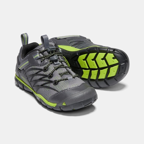 Kids' Keen Chandler Cnx Hiking Shoes Grey Black | CPT-845713