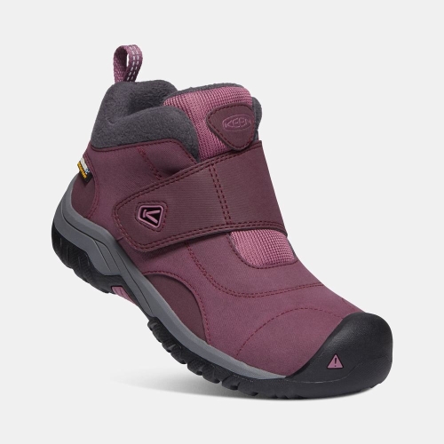 Kids' Keen Kootenay II Waterproof Winter Boots Burgundy | KIY-741603