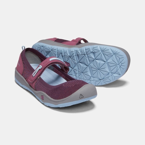 Kids' Keen Moxie Mary Jane Shoes Purple Grey | OMZ-827951