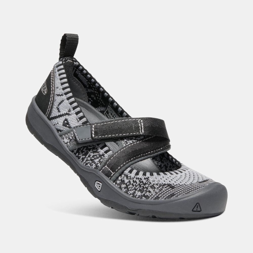 Kids' Keen Moxie Sport Mj Mary Jane Shoes Black Grey | BKW-436591