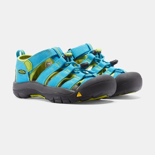 Kids' Keen Newport H2 Sandals Blue Green | IQU-256193