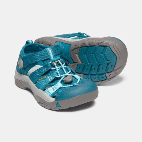 Kids' Keen Newport H2 Sandals Blue | INB-951073