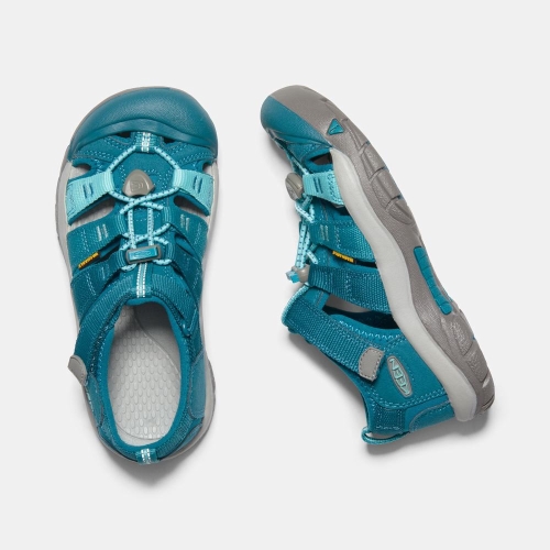 Kids' Keen Newport H2 Sandals Blue | INB-951073