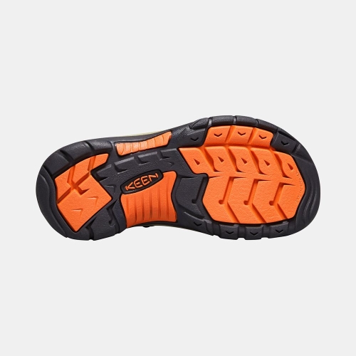 Kids' Keen Newport H2 Sandals Brown Orange | VSO-759310