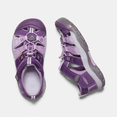 Kids' Keen Newport H2 Sandals Purple | NSD-950318