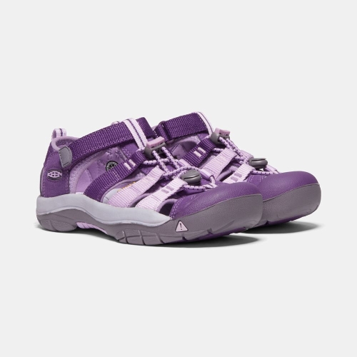 Kids' Keen Newport H2 Sandals Purple | NSD-950318