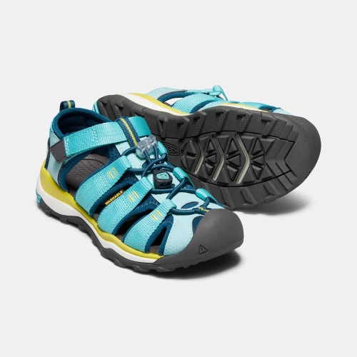 Kids' Keen Newport Neo H2 Hiking Sandals Light Turquoise Blue | FPH-168037