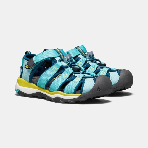 Kids' Keen Newport Neo H2 Hiking Sandals Light Turquoise Blue | FPH-168037