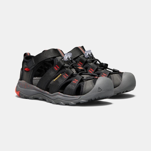 Kids' Keen Newport Neo H2 Hiking Sandals Black | HZB-290631