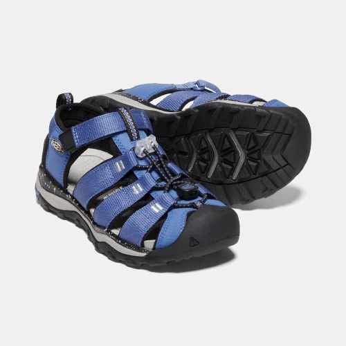 Kids' Keen Newport Neo H2 Hiking Sandals Blue Black | MBT-420175