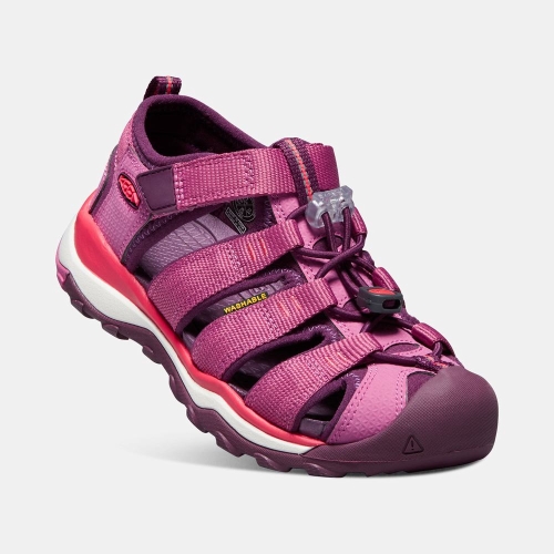 Kids' Keen Newport Neo H2 Hiking Sandals Purple | MYO-705486