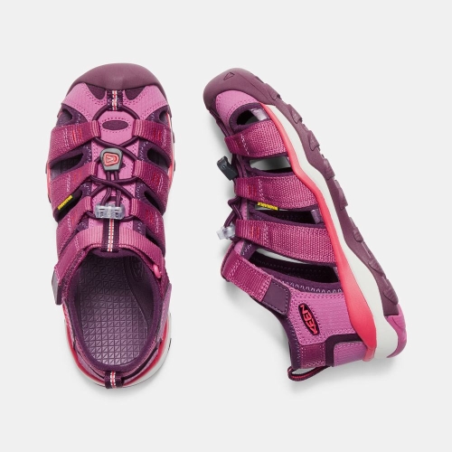 Kids' Keen Newport Neo H2 Hiking Sandals Purple | MYO-705486