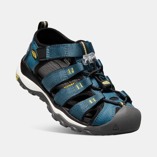 Kids' Keen Newport Neo H2 Hiking Sandals Blue Black | NEM-612954