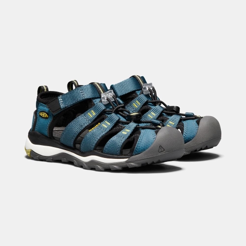 Kids' Keen Newport Neo H2 Hiking Sandals Blue Black | NEM-612954