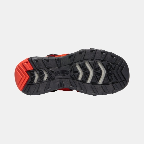 Kids' Keen Newport Neo H2 Hiking Sandals Red Black | XCU-371842