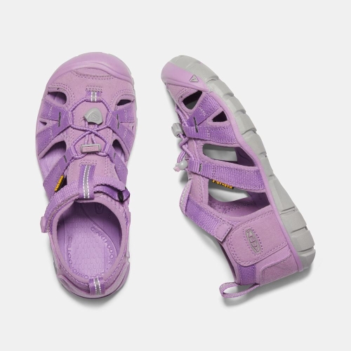 Kids' Keen Seacamp II Cnx Sandals Lavender | VHL-305627