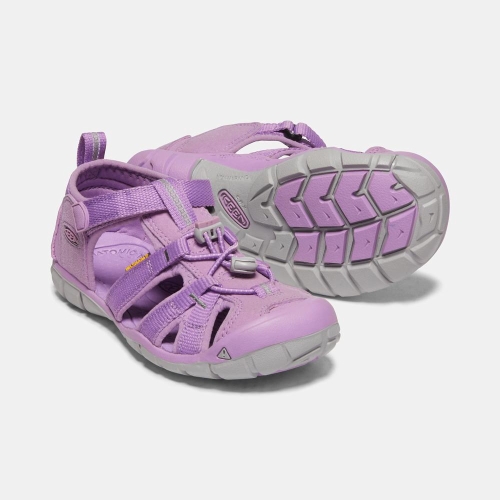 Kids' Keen Seacamp II Cnx Sandals Lavender | VHL-305627