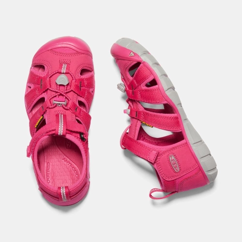 Kids' Keen Seacamp II Cnx Sandals Rose | RUQ-375601