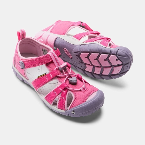 Kids' Keen Seacamp II Cnx Sandals Rose | ZLF-571683