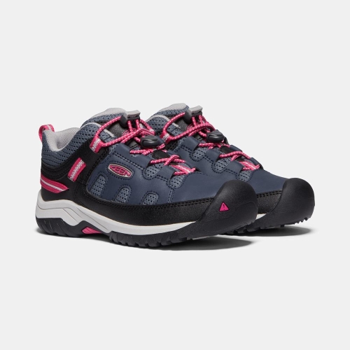 Kids' Keen Targhee Hiking Shoes Navy Black | NAQ-375148