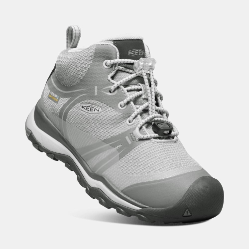 Kids' Keen Terradora Waterproof Mid Hiking Boots Grey | OFK-365178