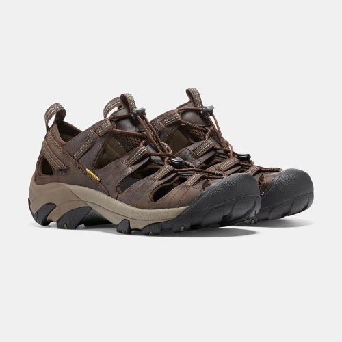 Men's Keen Arroyo II Hiking Sandals Chocolate | FKZ-189452