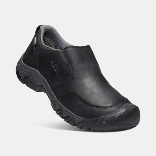 Men's Keen Brixen II Waterproof Slip On Shoes Black | ACK-943180