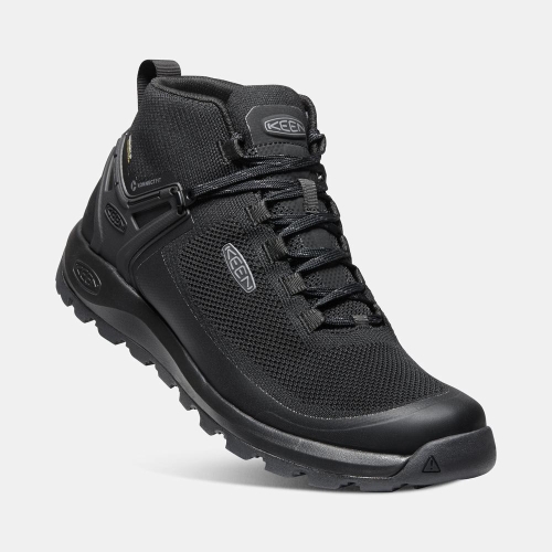 Men's Keen Citizen Evo Mid Waterproof Boots Black | ZHA-380159