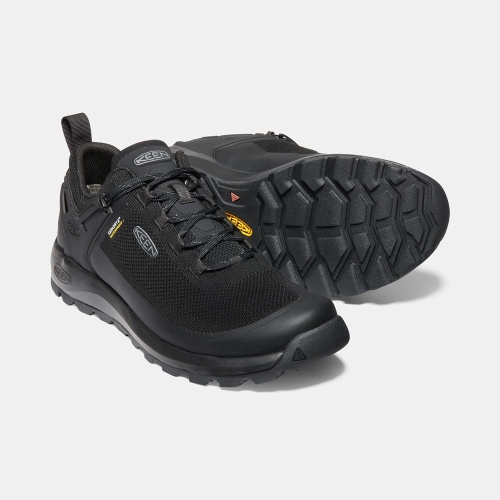 Men's Keen Citizen Evo Waterproof Hiking Shoes Black | LMR-075381