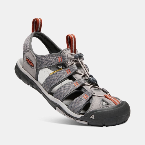 Men's Keen Clearwater Cnx Hiking Sandals Grey | JUQ-578460