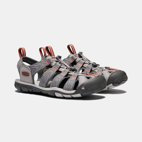 Men's Keen Clearwater Cnx Hiking Sandals Grey | JUQ-578460