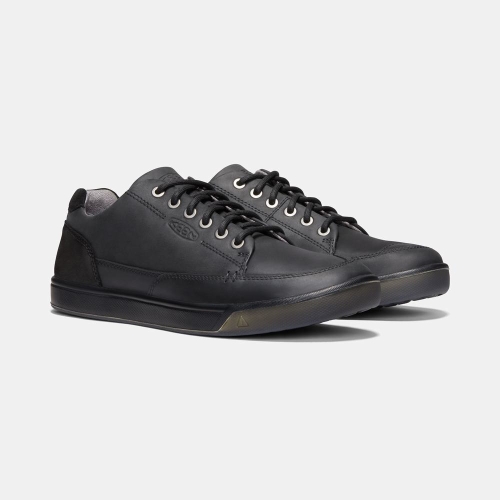 Men's Keen Glenhaven Sneakers Black | GVU-193257