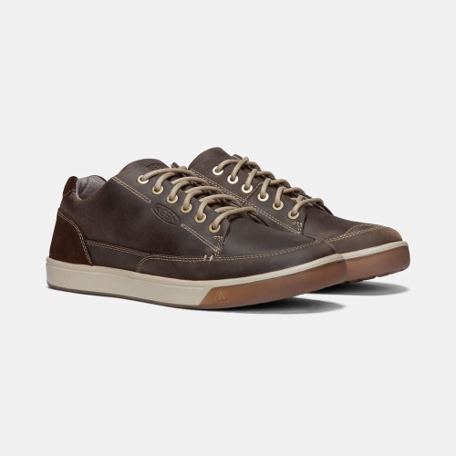 Men's Keen Glenhaven Sneakers Chocolate | EWM-945270