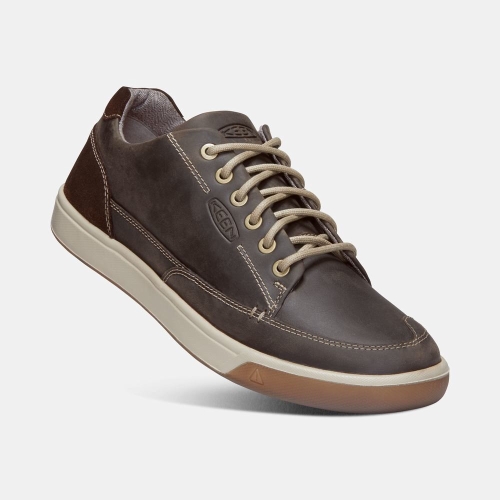 Men's Keen Glenhaven Sneakers Chocolate | EWM-945270