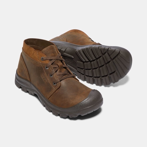 Men's Keen Grayson Chukka Casual Shoes Brown | ECJ-762514