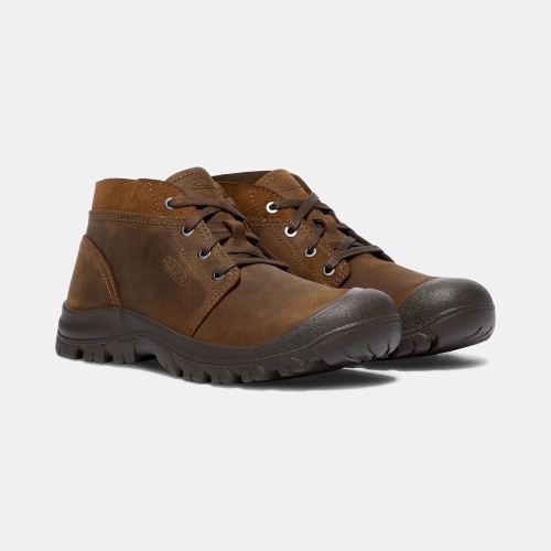 Men's Keen Grayson Chukka Mid Boots Brown | EQG-571069