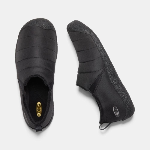 Men's Keen Howser II Slippers Black | YJL-268391