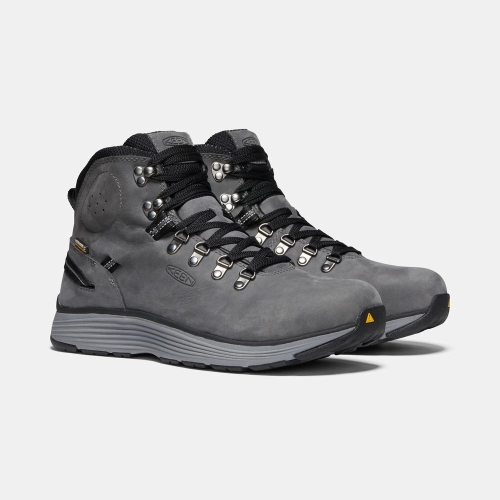 Men's Keen Manchester 6 Waterproof Aluminum Toe Work Boots Grey | OXK-615389