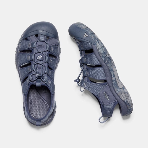 Men's Keen Newport H2 Hiking Sandals Blue | CKE-806174