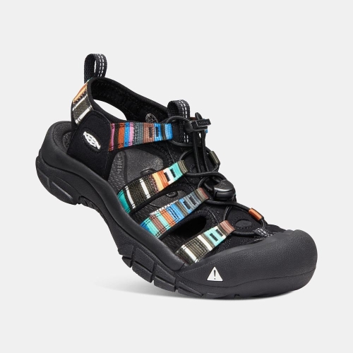 Men's Keen Newport H2 Hiking Sandals Multicolor Black | SQP-541862