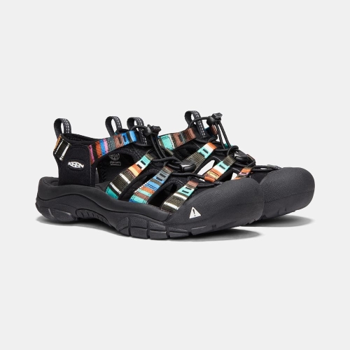 Men's Keen Newport H2 Hiking Sandals Multicolor Black | SQP-541862