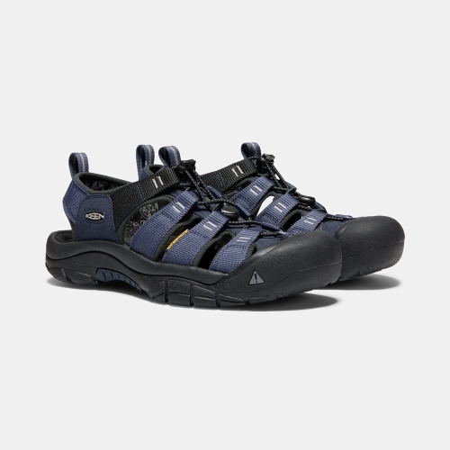 Men's Keen Newport Hydro Hiking Sandals Blue Black | CAJ-543712