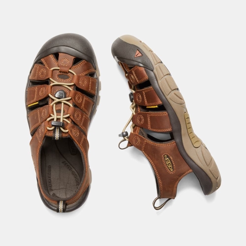 Men's Keen Newport Sandals Brown | BMF-851794