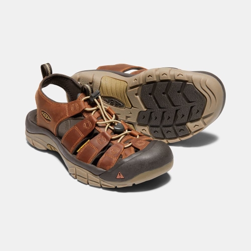 Men's Keen Newport Sandals Brown | BMF-851794