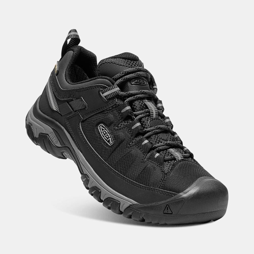 Men's Keen Targhee Exp Waterproof Hiking Shoes Black | BSJ-174059