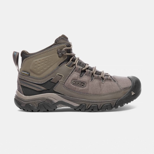 Men\'s Keen Targhee Exp Waterproof Mid Hiking Boots Khaki | ADQ-304897