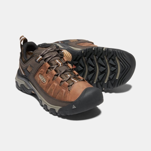 Men's Keen Targhee III Waterproof Hiking Shoes Brown | HMP-986517