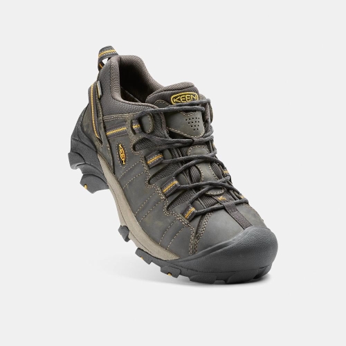 Men's Keen Targhee II Waterproof Hiking Shoes Olive | DIG-234179